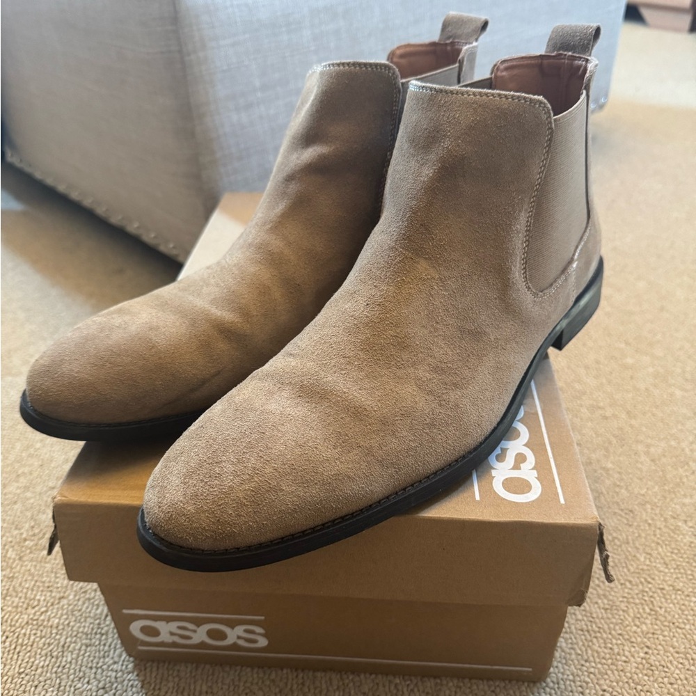 ASOS Brown Suede Chukka Boots